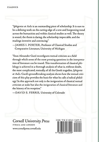 Iphigenias At Aulis: Textual Multiplicity, Radical Philology