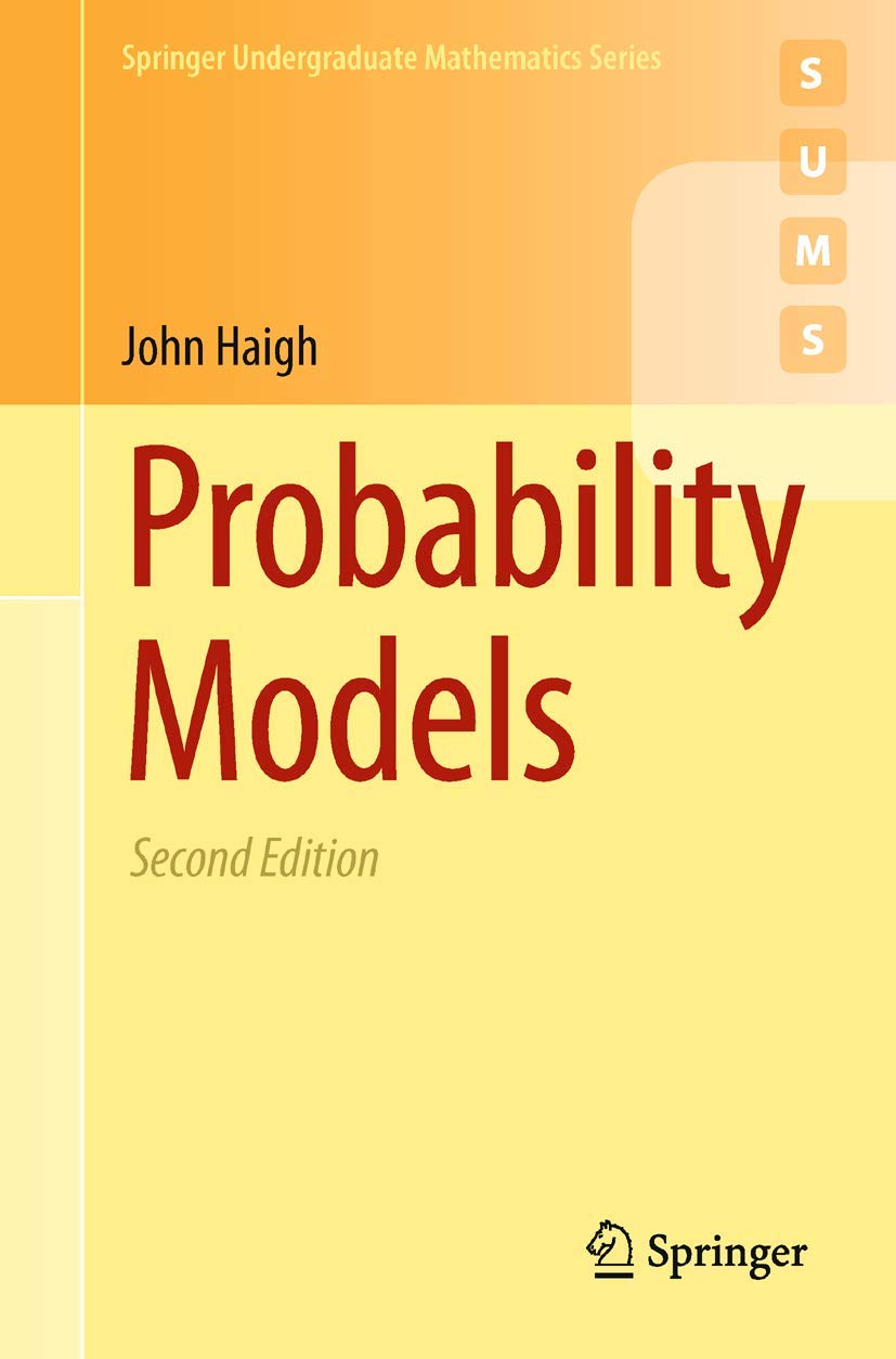 Probability Models (Springer Undergraduate Mathematics Series),Used