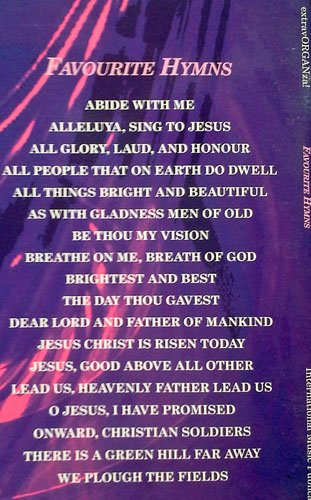 extravORGANza! Favourite Hymns: A Collection of Arrangements for Organ,Used