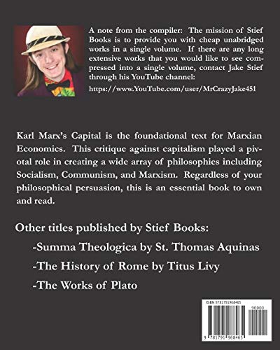 Capital Vol. 1, 2, & 3: The Only Complete and Unabridged Edition in One Volume!,Used