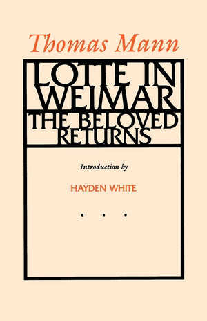 Lotte in Weimar: The Beloved Returns,Used