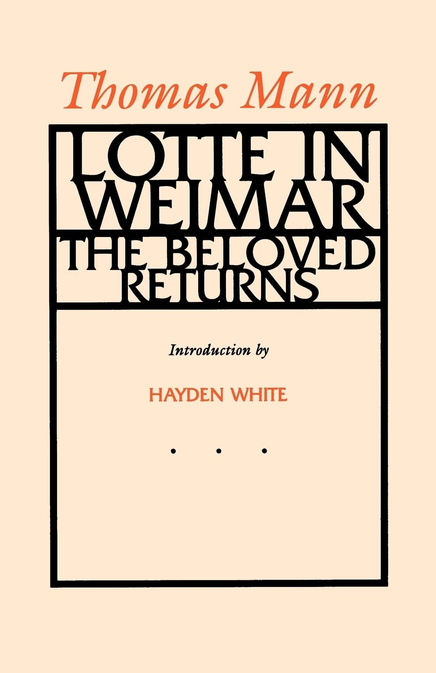 Lotte in Weimar: The Beloved Returns,Used