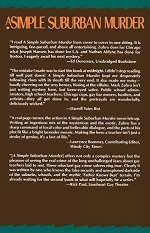 A Simple Suburban Murder (Tom & Scott Mysteries, 1),Used