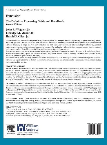 Extrusion: The Definitive Processing Guide and Handbook (Plastics Design Library),Used