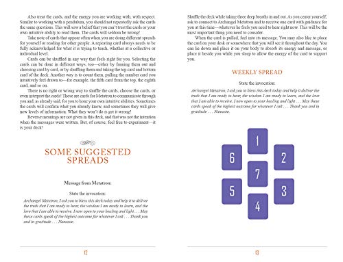 The Archangel Metatron Selfmastery Oracle-used