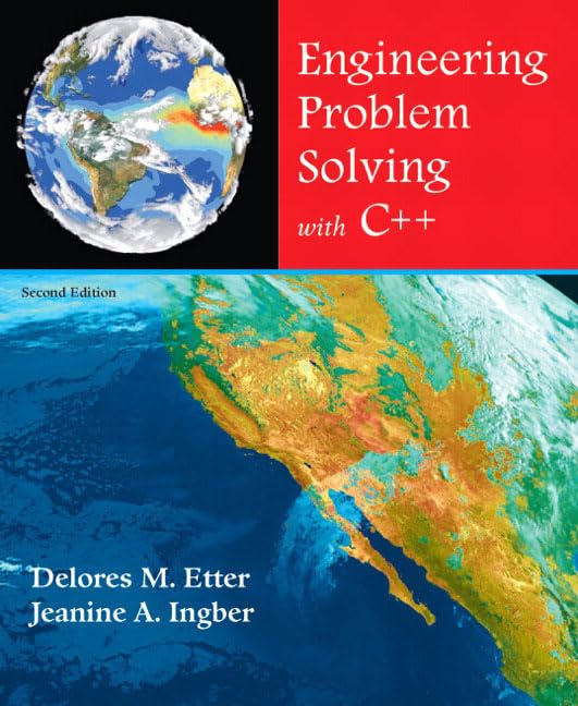 Engineering Problem Solving With C++,Used