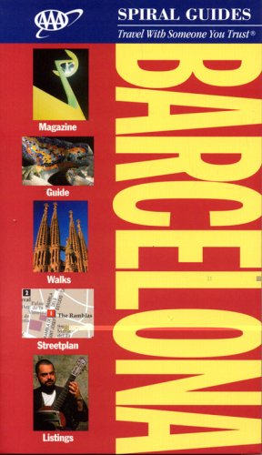 AAA Spiral Barcelona (AAA Spiral Guides Series),Used