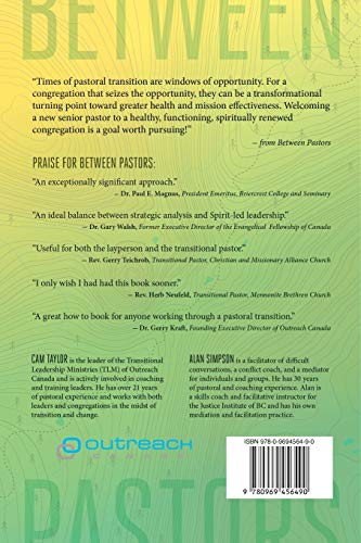 Between Pastors: Seizing the Opportunity,Used
