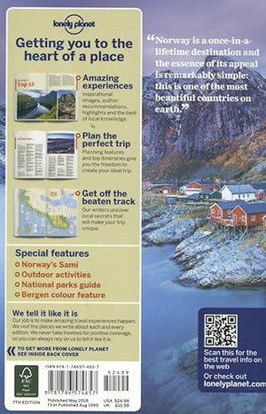 Lonely Planet Norway 7 (Travel Guide),Used