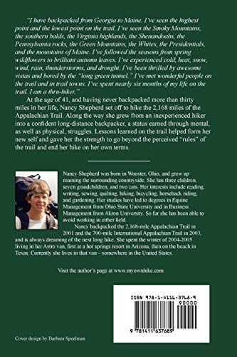 My Own Hike: A Woman's Journey on the Appalachian Trail,Used