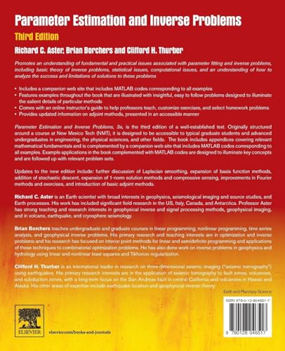 Parameter Estimation And Inverse Problems,New