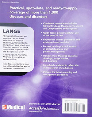 Current Diagnosis & Treatment Obstetrics & Gynecology, Eleventh Edition (Lange Current Series),Used