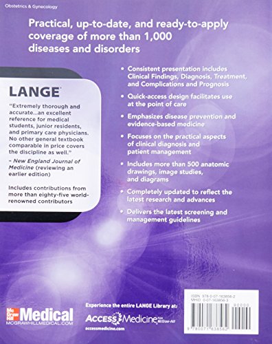 Current Diagnosis & Treatment Obstetrics & Gynecology, Eleventh Edition (Lange Current Series),Used