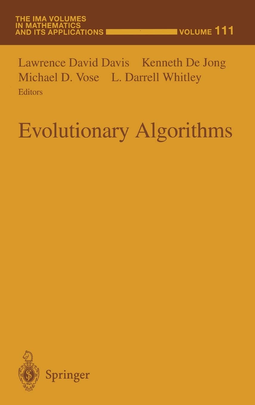 Evolutionary Algorithms (The IMA Volumes in Mathematics and its Applications),New