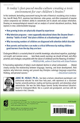 Endangered Minds: Why Children Don't Think And What We Can Do About It,Used