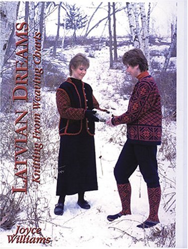Latvian Dreams, Knitting from Weaving Charts,New