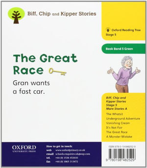 Oxford Reading Tree: Level 5: More Stories A: The Great Race,Used