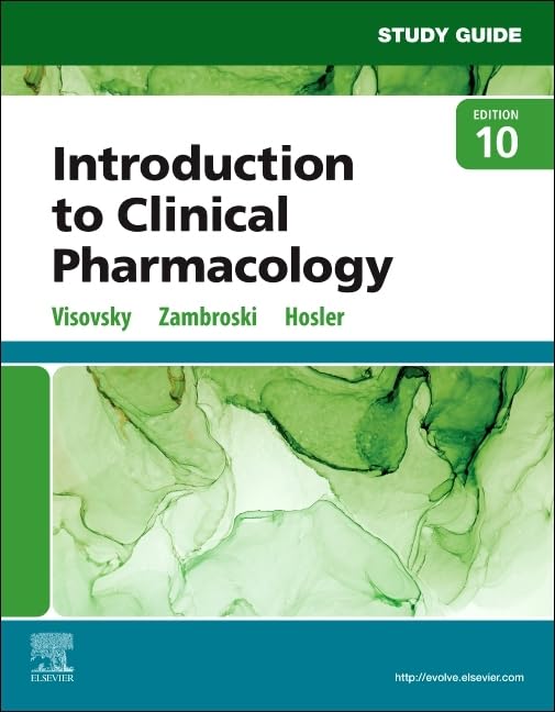 Study Guide For Introduction To Clinical Pharmacology