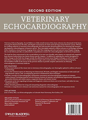 Veterinary Echocardiography,Used