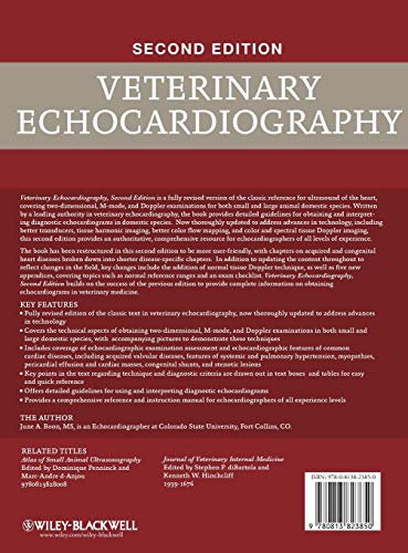 Veterinary Echocardiography,Used