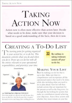 Essential Managers: Do It Now!