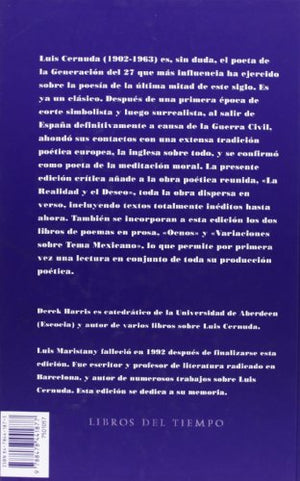 Poesa completa: Obra completa. Volumen I (Libros del tiempo / The time Books) (Spanish Edition),New