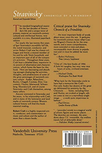 Stravinsky: Chronicle of a Friendship,Used