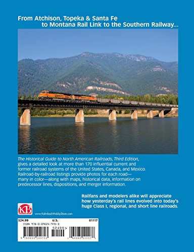 The Historical Guide to North American Railroads (Trains Books),Used