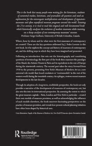 The Museums of Contemporary Art: Notion and Development,Used