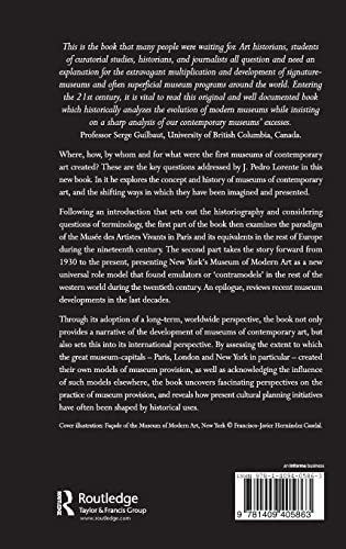 The Museums of Contemporary Art: Notion and Development,Used