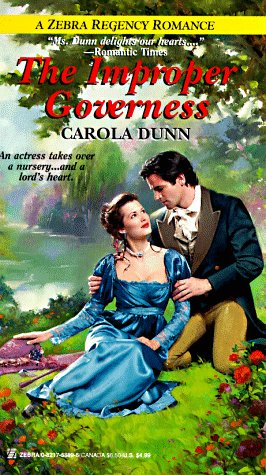 The Improper Governess (Zebra Regency Romance),Used