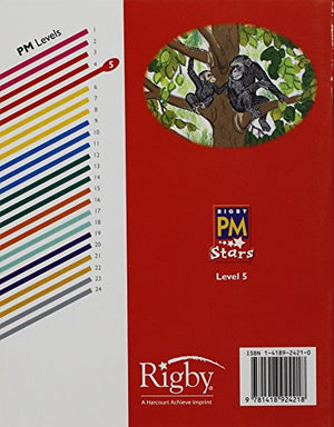 Rigby PM Stars: Individual Student Edition Red (Levels 35) Little Chimp Is Brave,Used