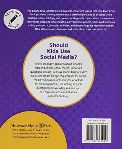 Should Kids Use Social Media? (Shape Your Opinion),Used