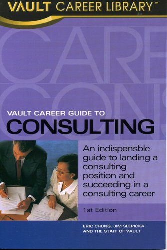 Vault Career Guide to Consulting,Used