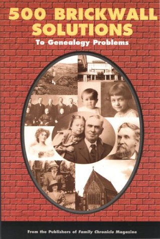500 Brickwall Solutions to Genealogy Problems,Used
