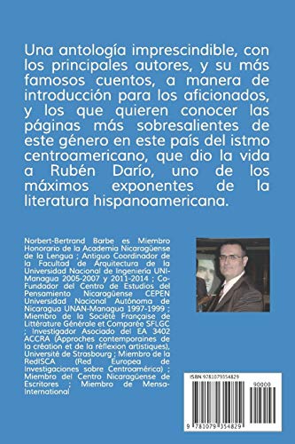 ANTOLOGA FUNDAMENTAL DEL CUENTO NICARAGENSE (Spanish Edition),Used