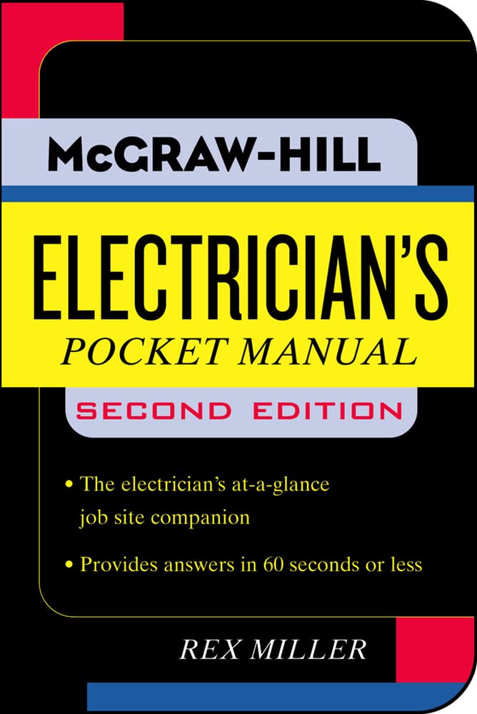 Electricians Pocket Manual (Pocket References (Mcgrawhill))-new