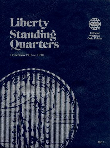 Coin Folders Quarters: Liberty Standing (Official Whitman Coin Folder),Used