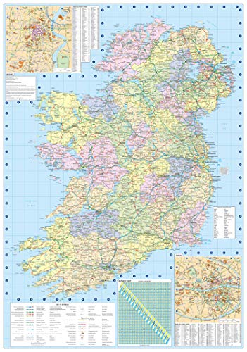 2021 Collins Road Map Ireland,New