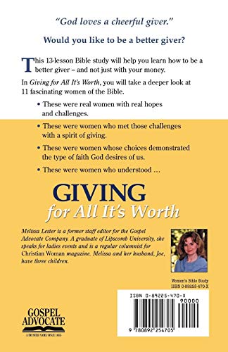 Giving for All It's Worth,Used