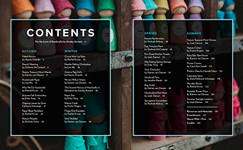 Wild and Free Handcrafts: 32 Activities to Build Confidence, Creativity, and Skill,Used