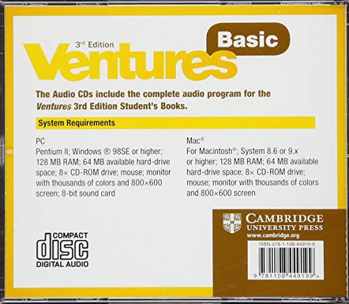 Ventures Basic Class Audio CDs,Used