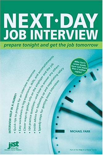 NextDay Job Interview: Prepare Tonight And Get The Job Tomorrow,Used