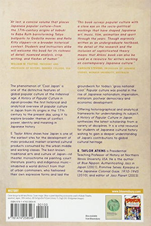 A History of Popular Culture in Japan: From the Seventeenth Century to the Present,Used