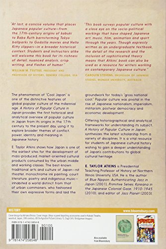 A History of Popular Culture in Japan: From the Seventeenth Century to the Present,Used