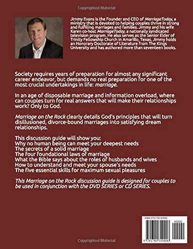 Marriage On The Rock: Couple'S Discussion Guide (A Marriage On The Rock Book)