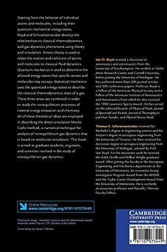 Nonequilibrium Gas Dynamics and Molecular Simulation (Cambridge Aerospace Series, Series Number 42),Used