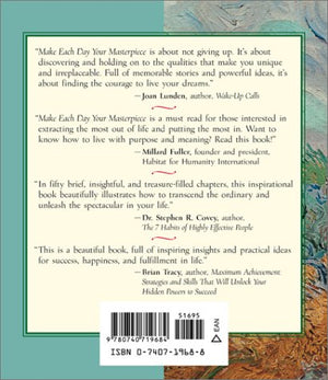 Make Each Day Your Masterpiece: Practical Wisdom for Living an Exceptional Life,Used