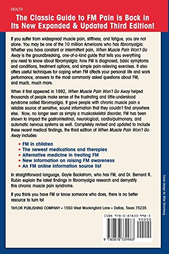 When Muscle Pain Won't Go Away: The Relief Handbook for Fibromyalgia and Chronic Muscle Pain,Used