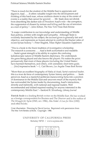 Asad: The Struggle for the Middle East,Used